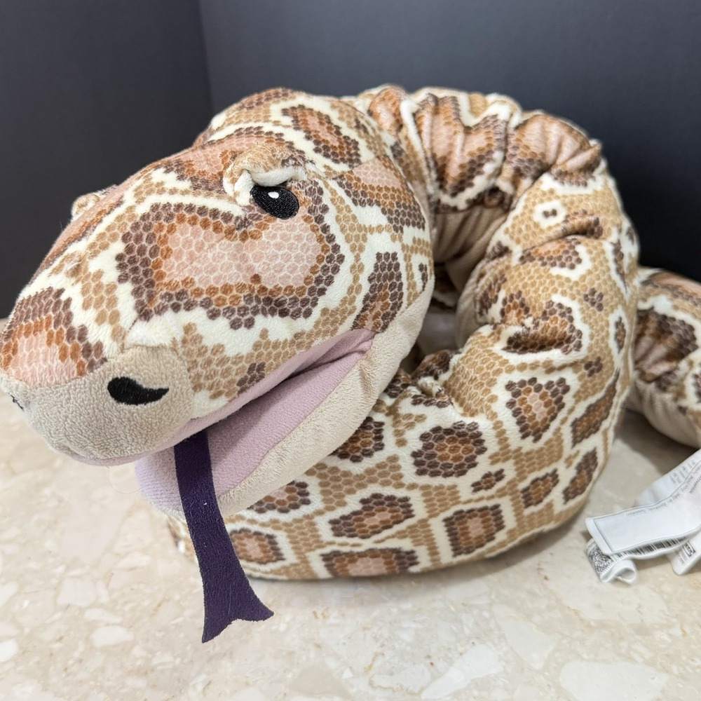 Ikea Djungelskog Snake Plush Soft Toy 60 Inch Length Plush Soft Toy